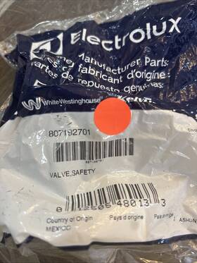 807192701 Electrolux Safety Valve
