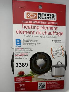D621g Element Range Kleen Electric Heating 6 Inch Plug-in Coil Style B