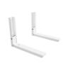 Em60w-a Universal Avf Microwave Brackets Set Of White
