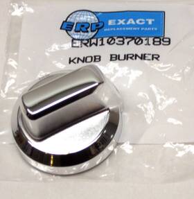 Erw10370189 Erp W10370189 For Whirlpool Maytag Gas Burner Knob Stainless Ap5306905 Ps3501949