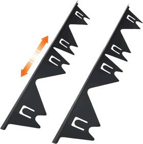 Evaporative 313043224273 2-pack Stainless Steel Stove Gap Covers Retractable 13.8 Inch -27.5 X 0.79 Heat Res