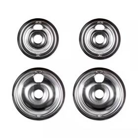Everbilt 313056565523 Chrome Drip Bowl For Ge Electric Ranges 4-pack