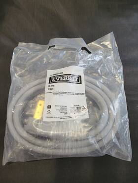 98220 Everbilt 4 Ft. 3 Wire 50 Amp Range Cord New In Package