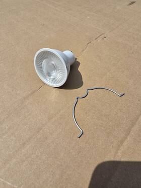 Faber 133.0486.867 Led Bulb Fits Multiple Different Range Hood Models With Bracket