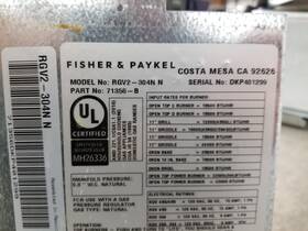 Rgv2-304n Fisher & Paykel Genuine And Range Oven Encoder Set Of 2 # 249184 249187