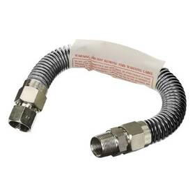 Ftgc-ss38-18c Flextron Gas Line Hose 1/2ftft O.d. X 18ftft Length 1/2 Inch Fip Mip