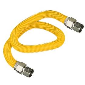 Ftgc-yc12-48o Flextron Gas Line Hose 5/8ftft O.d.x48ftft Len 3/4 Inch Fip Fittings