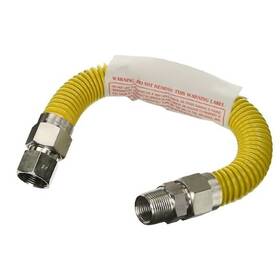 Ftgc-yc38-12c Flextron Gas Line Hose 1/2ftft O.d.x12ftft Len 1/2 Inch Fipxmip Fittings