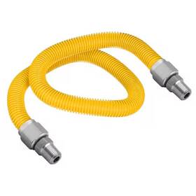 Ftgc-yc38-30a Flextron Gas Line Hose 1/2ftft O.d.x30ftft Len 1/2 Inch Mip Fittings