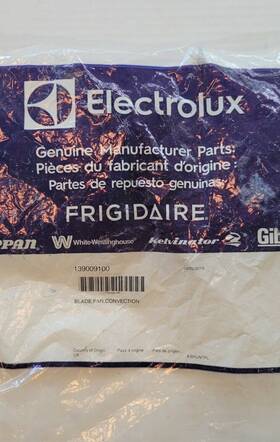 139009100 Frigidaire Genuine Replacement Electrolux Convection Fan Blade