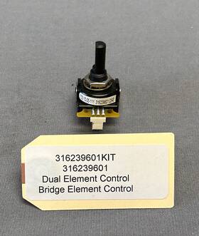 316239601 Frigidaire 1550697 Dual Or Bridgeable Burner Control 316239601kit Kenmore