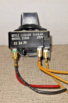 1133186 Frigidaire 21533 Range Burner Switch Mod Rated At 5.4-6.4a