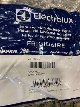 241688701 Frigidaire New Oem Ice Chute Door Seal
