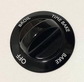 316054906 Frigidaire Black Oven Selector Knob Part # Stove Range