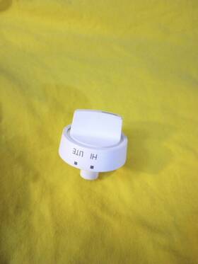 316102323 Frigidaire Range Burner Knob Larger Post White 3161023 Kip1r15 Free Shipping