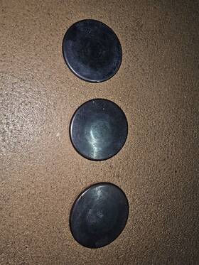 316213500 Frigidaire Kenmore Range Surface Burner Cap Pre Owned Set Of 3 316213500 Frigidaire Kenmore Range Surface Burner Cap Pre Owned Set Of 3