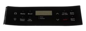 316419387 Frigidaire Overlay Control/timer Es332 Black Range
