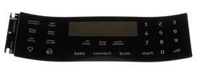 316419836 Frigidaire 552103 Overlay Control/timer Es515 Black Range