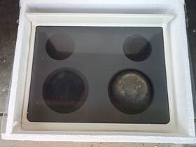 316456237 Frigidaire Range Stove Oven Main Glass Cooktop Assembly Bisque