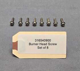 316540900 Frigidaire Burner Head Screw - Set Of 6 Kenmore Others
