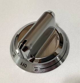 316564612 Frigidaire One Stainless Dual Burner Control Knob Part # Cooktop Stove