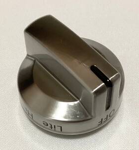 316801001 Frigidaire Electrolux Stainless Gas Burner Knob Part # Stove Range