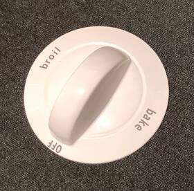 318196639 Frigidaire White Oven Selector Knob Part # Stove Range