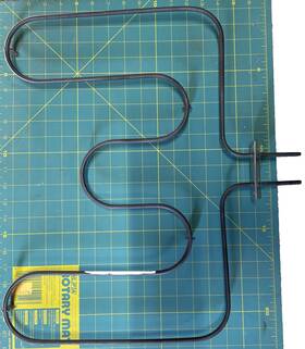 Frigidaire 318255400 1 2 Bake Element-frigidaire Electrolux Tappan Range-oem-used