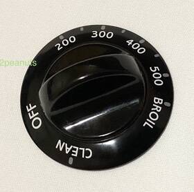 5303300190 Frigidaire Black Oven Thermostat Control Knob Part # Stove Range