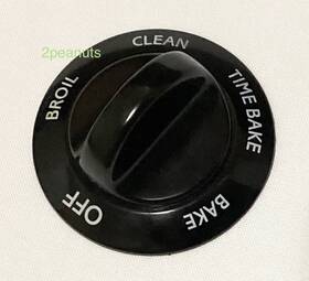 5303300191 Frigidaire Black Oven Selector Control Knob Part # Stove Range