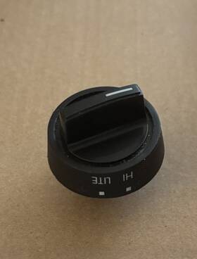 5303302476 Frigidaire Genuine Oem Stove Range Oven Surface Burner Knob Black