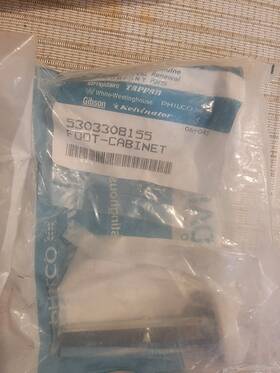5303308155 Frigidaire New Oem Range Cabinet Foot Set 1-year Warranty 2 X Lot 5303308155 Frigidaire New Oem Range Cabinet Foot Set 1-year Warranty 2 X Lot