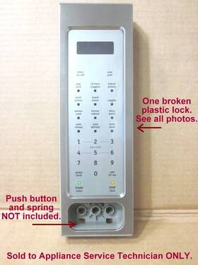 5304472841 Frigidaire Control Panel