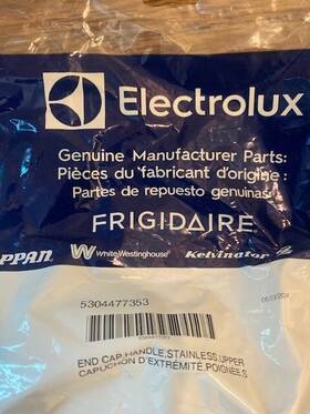 5304477353 Frigidaire Genuine Microwave End Cap New