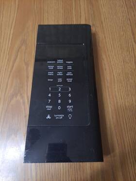 5304494846 Frigidaire Microwave Touchpad And Control Panel Part Black