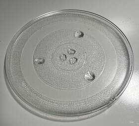 5304509437 Frigidaire Oem Microwave Turntable Tray Chipped