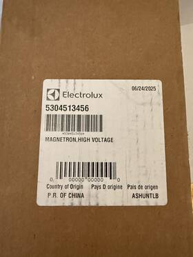 5304513456 Frigidaire Oem Microwave Magnetron