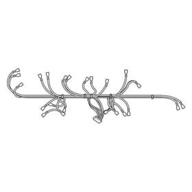 5304516273 Frigidaire Range Wire Harness Genuine Oem Part