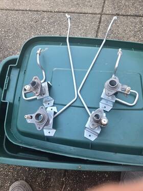 5304528307 Frigidaire Oem Gas Range Surface Burner Tubes Set Of Four