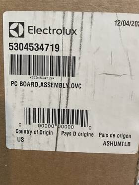 5304534719 Frigidaire Oem Electric Range Control Board Ready To Ship Fast