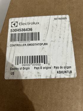 Frigidaire 5304536436 New Inch Oem Range Controller #5304536436
