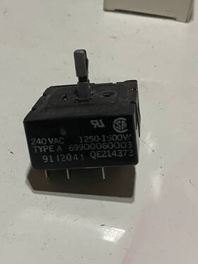 5308011487 Frigidaire Genuine Oem Range Burner Switch. H4j3