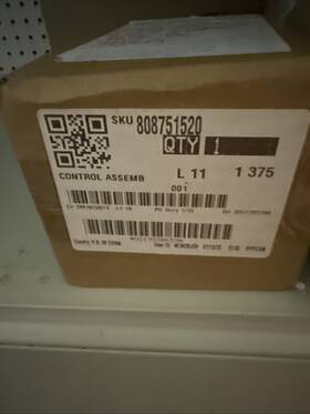 808751520 Frigidaire Oem Range Control Board