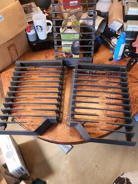 A21402102 Frigidaire A21402103 Burber Grates A21402101 Left Right Center