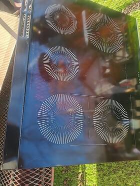 A22490305 Frigidaire 30 Inch Electrolux Gallery Induction Range 5 Burner Glass Top Replacement