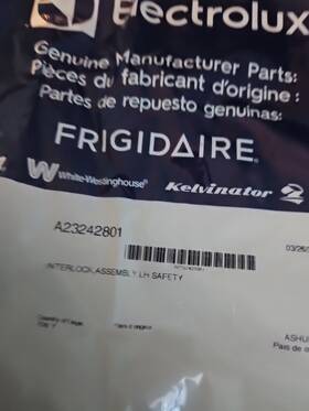 A23242801 Frigidaire New Oem Genuine Oven Microwave Interlock