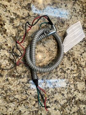 Ffec3025ub Frigidaire Used Range Power Cord 220v Powers 4 Burner Switches