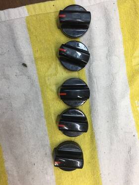 Ffef3016vbd Frigidaire Range Knob Set Of 5 5304508956 Free Shipping