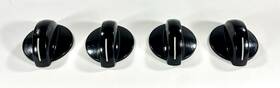 Fgs366ecc Frigidaire Genuine Electric Range Replacement Black Oven Knobs Set Of 4