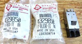 4329850 Fsp Y-block-te Ra Lot Of 3 Made In U.s.a. Whirlpool Range Terminal